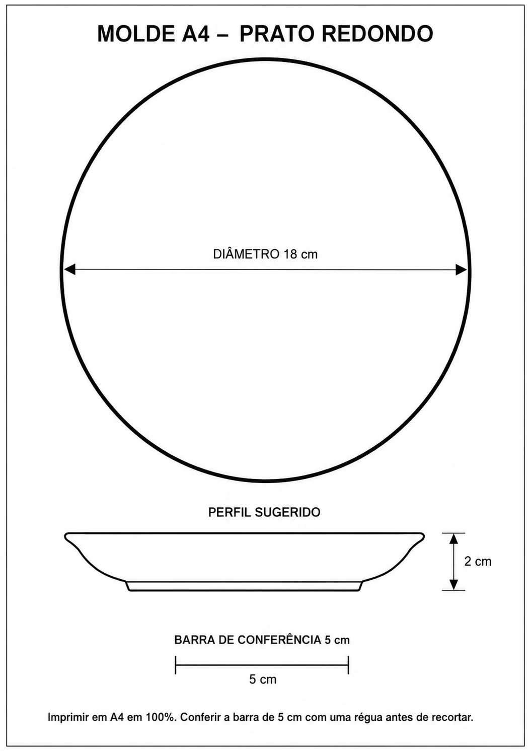 Molde 2D para peça cerâmica — prancha 7