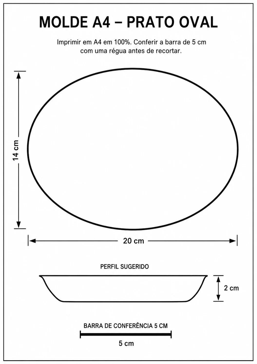Molde 2D para peça cerâmica — prancha 8